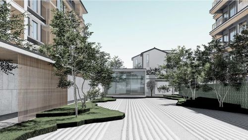 仁恒浦發(fā)再聯(lián)手 約90 250㎡洋房 合院戶型