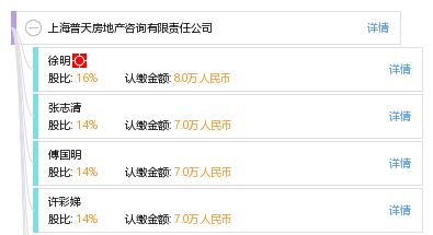 上海普天房地產咨詢有限責任公司